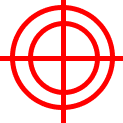 Fadenkreuz rot